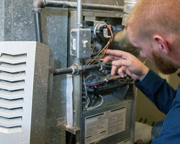 Close Up Of Air Conditioning Repair