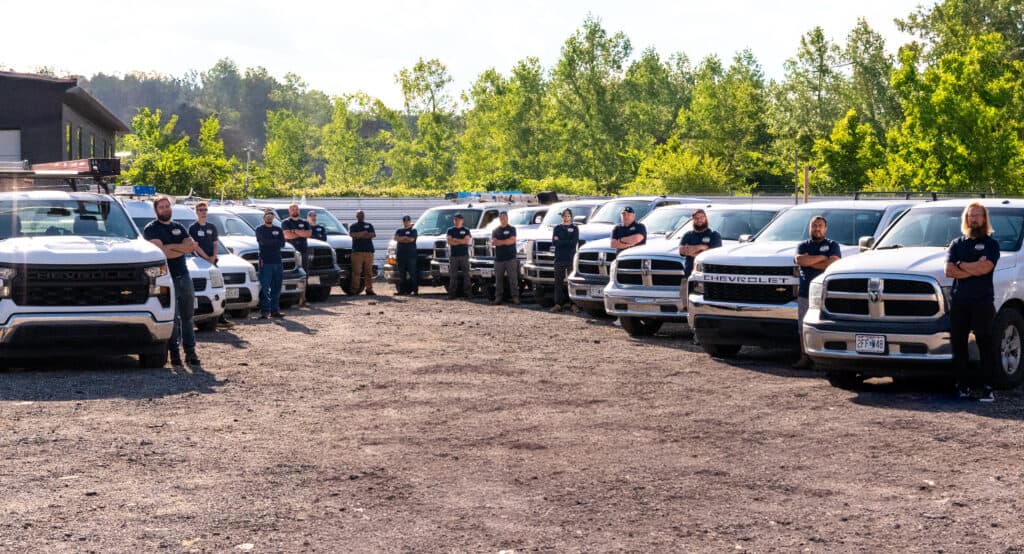 Swyft Property Care Fleet