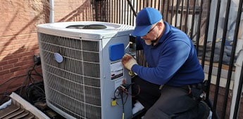 Man Installing New Hvac System